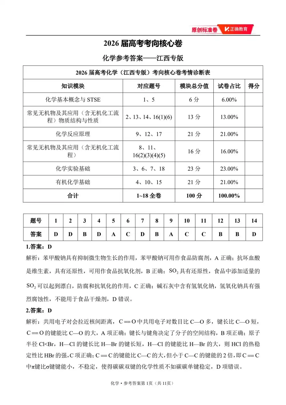 2026版高中《正确教育》考向核心卷(全科)(完结・各地版本) PDF封面