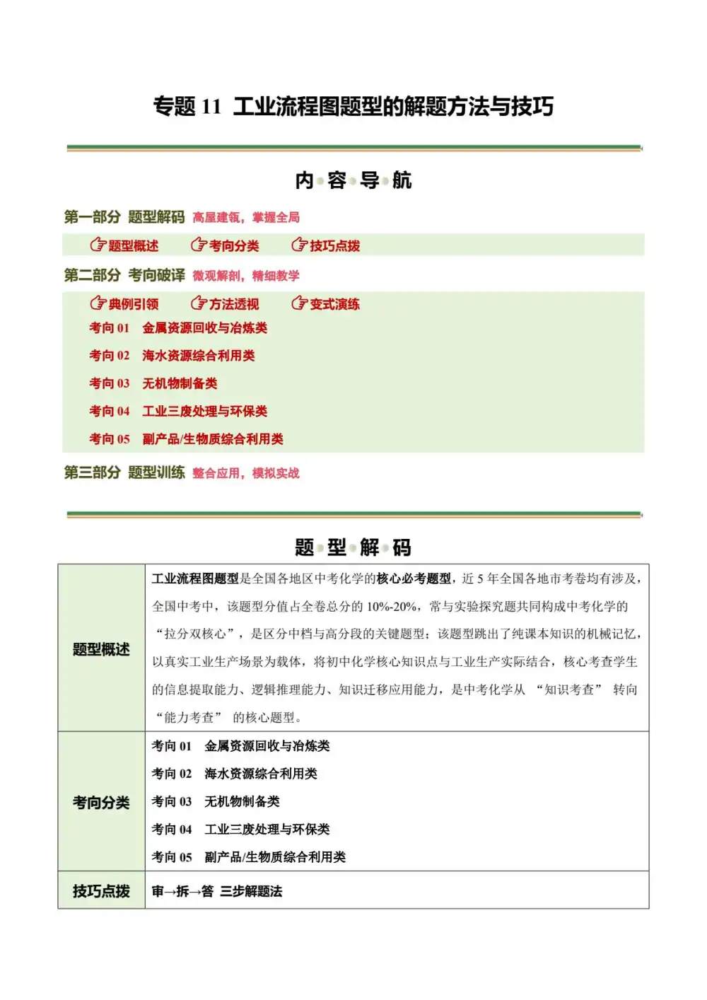 2026版初中《中考化学二轮复习讲练测》全国通用(化学) PDF封面