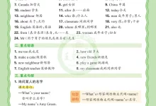 【小学】2026年（下册） 三年级 英语 PEP 单元背记清单-学吧网