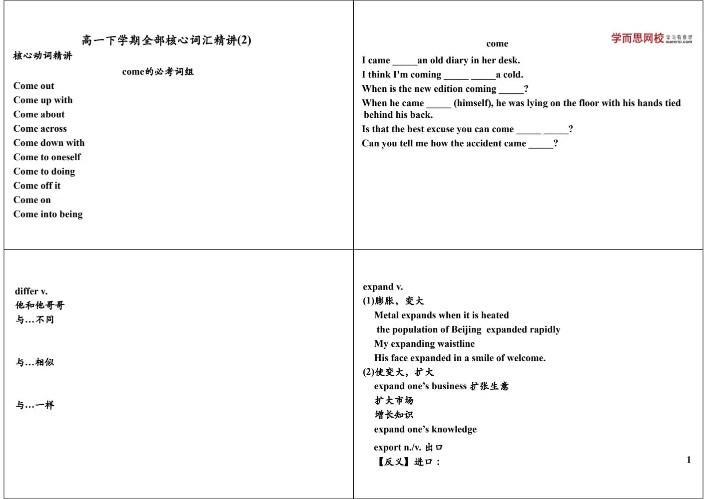 【高中】高考英语3500词【全网最全学习资料包】 PDF封面