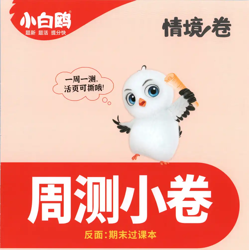 26春 语数英《小白鸥情景卷》 PDF封面
