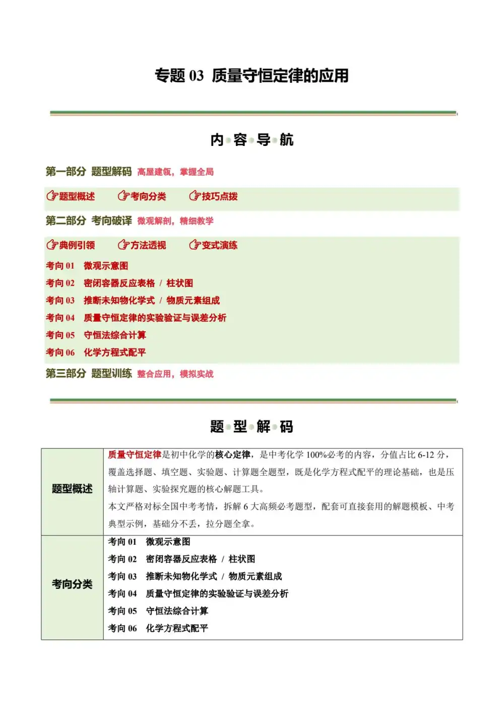 2026版初中《中考化学二轮复习讲练测》全国通用(化学) PDF封面
