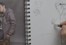 线描人物手绘课程-学吧网