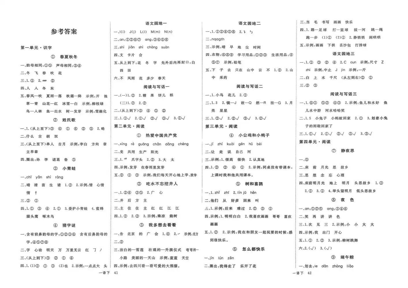 【小学】2026春语文、数学《优翼学练优》1-6年级下册 PDF封面