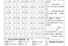 【小学】26春二下语文【1-8单元必考知识默写单】-学吧网