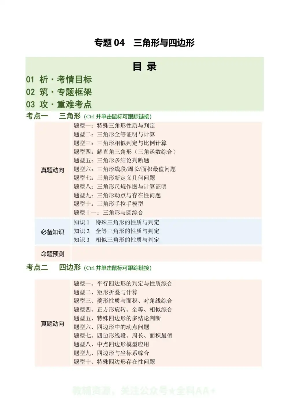 2026版初中《中考二轮复习讲练测》(数学)(全国版) PDF封面