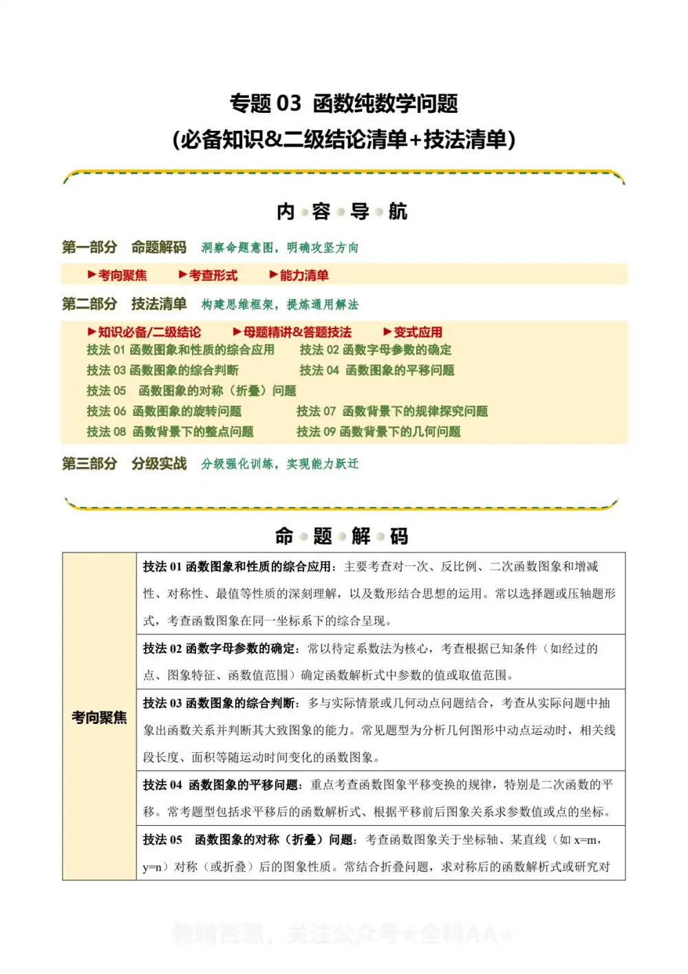 2026版初中《中考二轮复习讲练测》(数学)(全国版) PDF封面