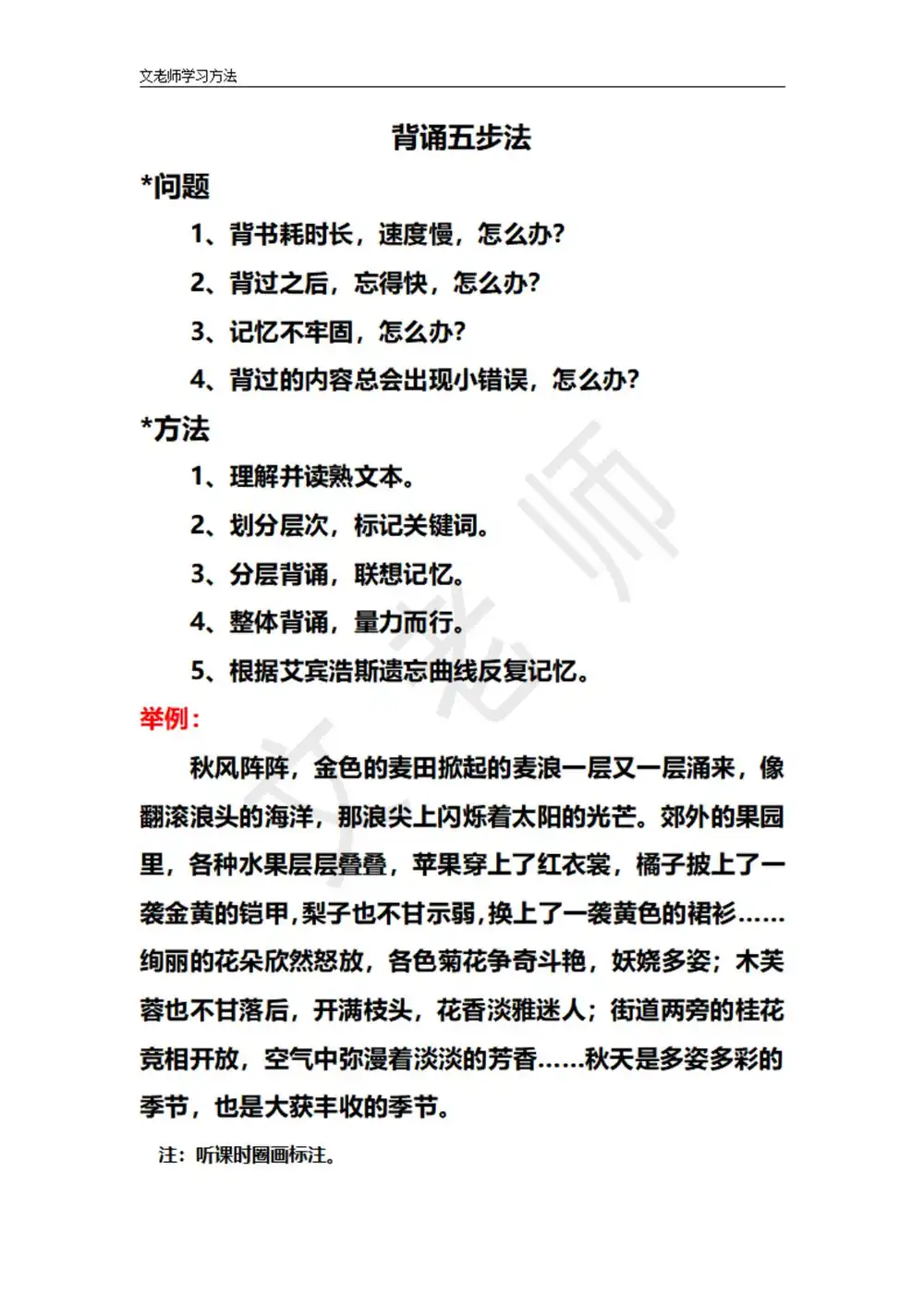 【文老师】语文课程 PDF封面