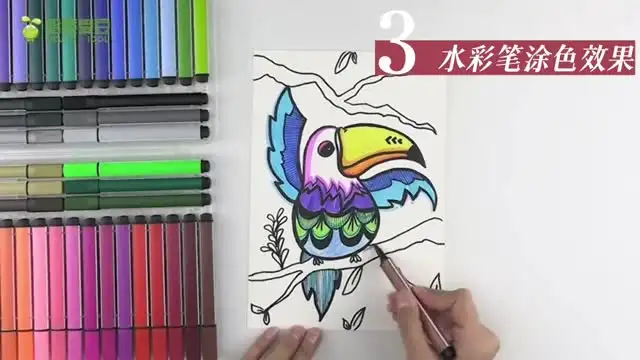 少年得到《神奇的线条》少儿基础绘画课 文件封面