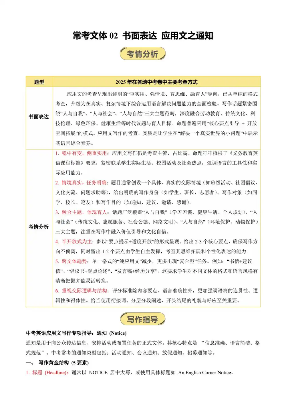 2026《中考英语•写作突破系列》应用作文写作 PDF封面