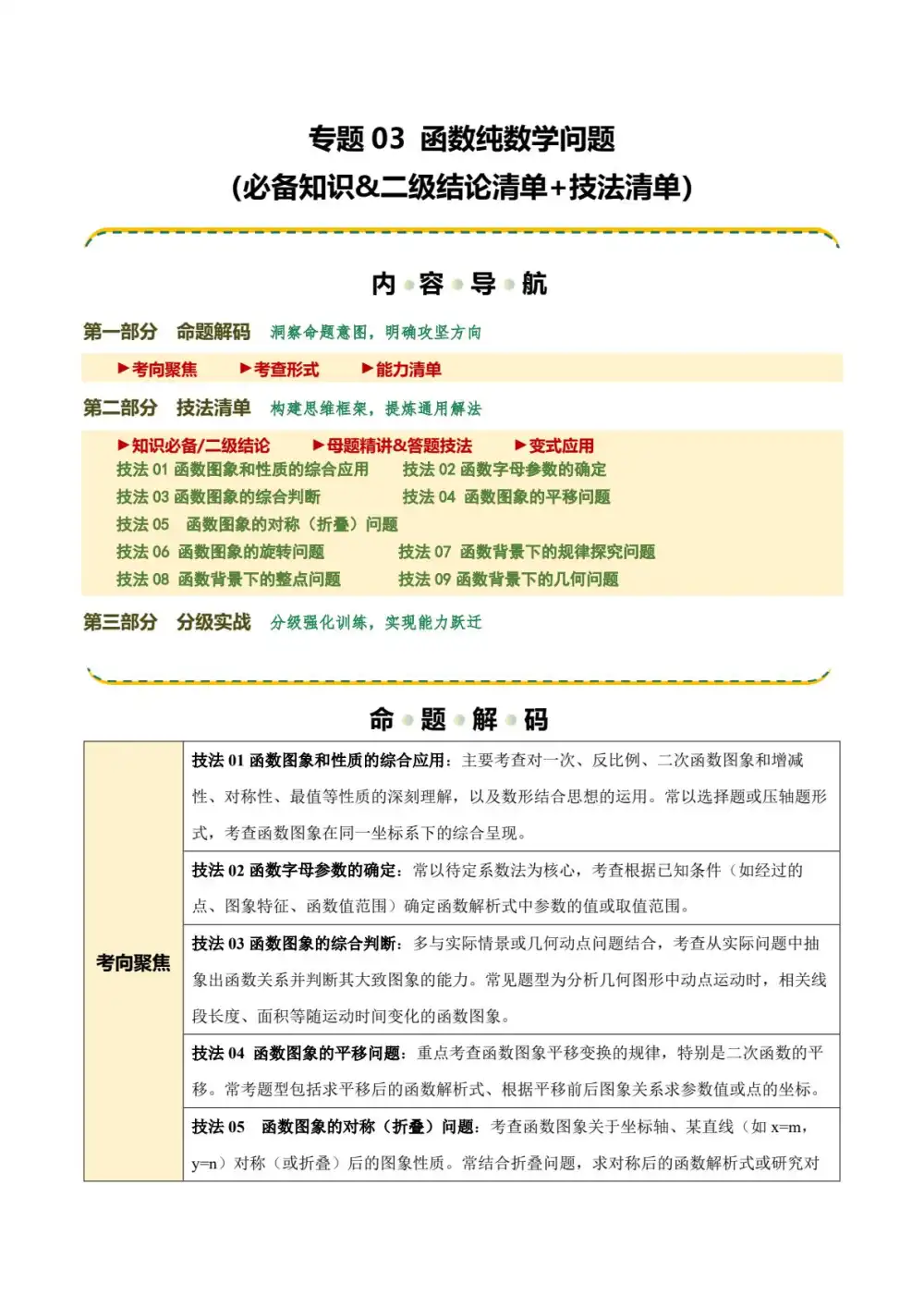 2026版初中《中考二轮复习讲练测》(数学)(全国版) PDF封面
