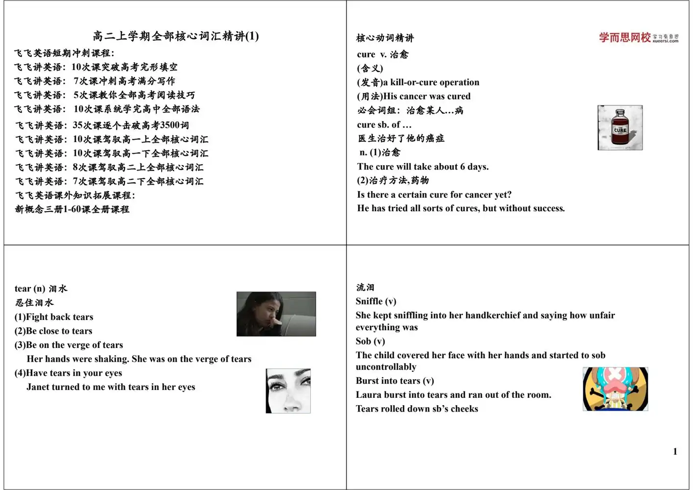【高中】高考英语3500词【全网最全学习资料包】 PDF封面