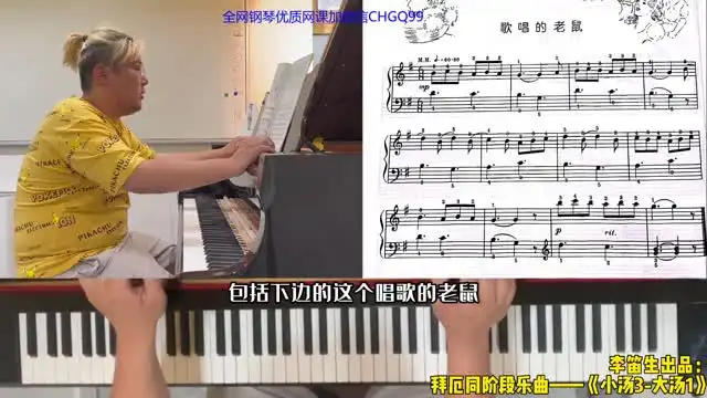 李迪生钢琴重点教学视频课程 文件封面