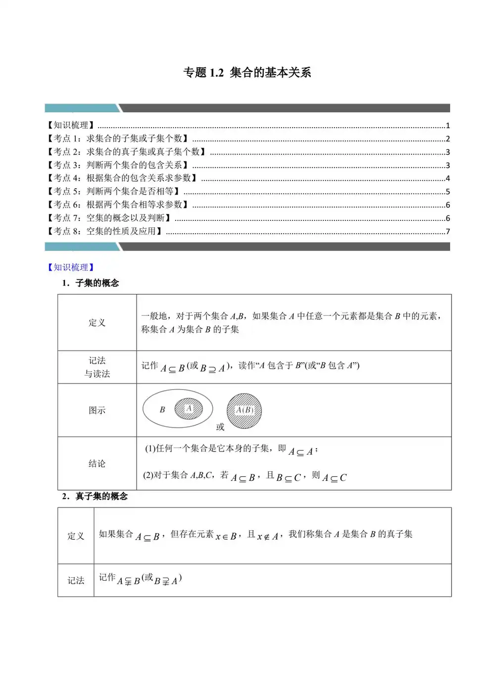 2027【必考点分类集训】暑期自救计划(初升高)(人教A版2019必修第一册)(更新中) 文件封面
