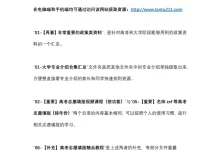 【张雪峰】志愿填报课程(包含所有直播片断)
