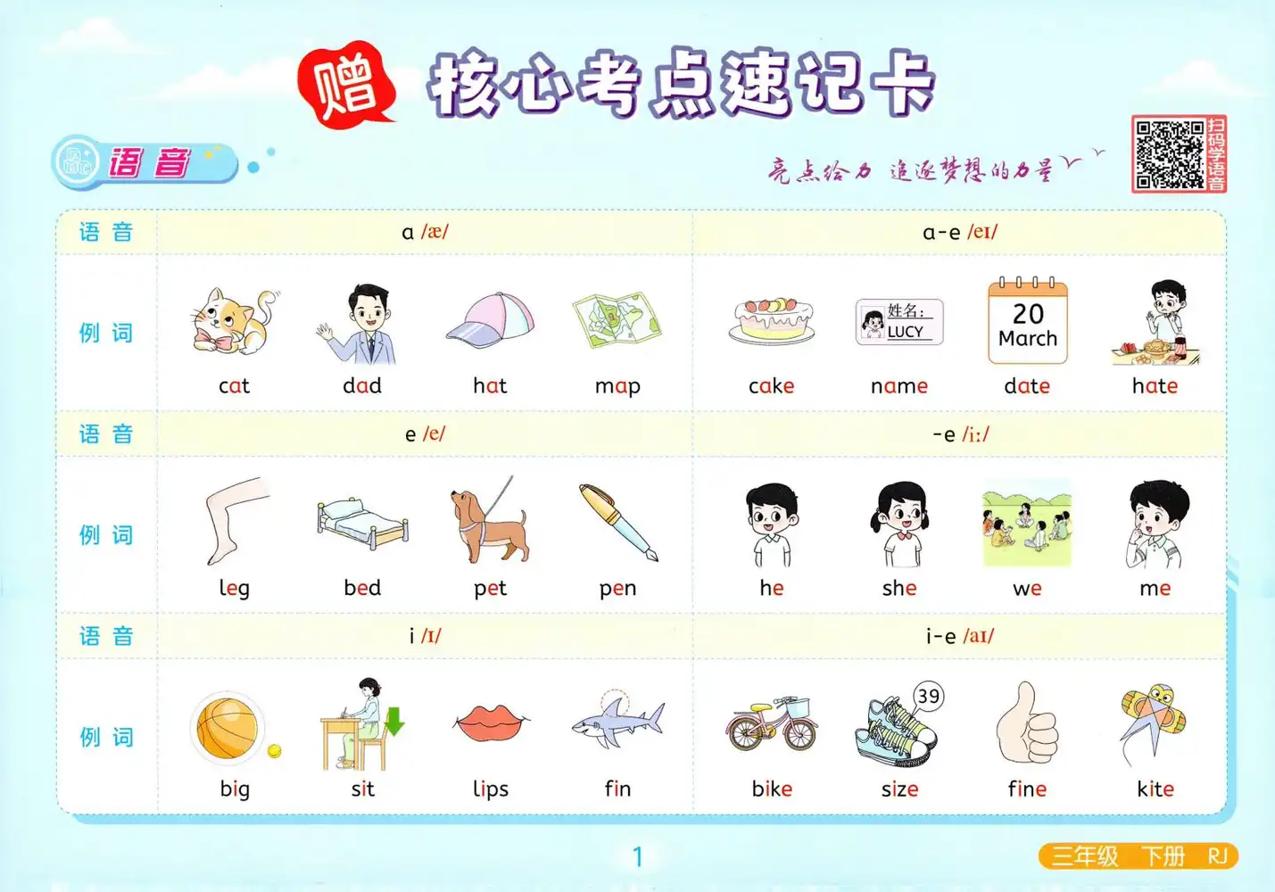 【小学】26春人教版1-6年级语文下册《亮点给力提优课时作业本》 PDF封面