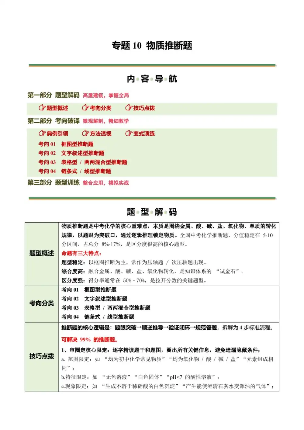 2026版初中《中考化学二轮复习讲练测》全国通用(化学) PDF封面