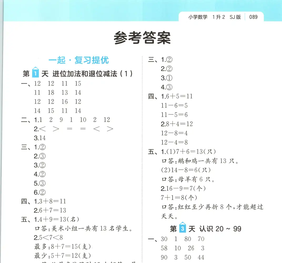 2027《一本•一起写暑假作业》（1-6年级）（数学）（苏教版） PDF封面