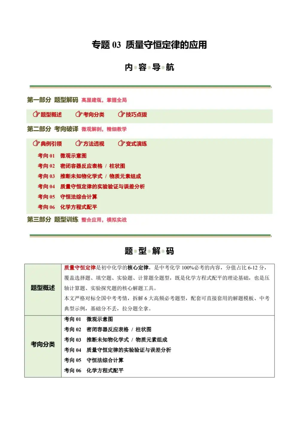 2026版初中《中考化学二轮复习讲练测》全国通用(化学) PDF封面
