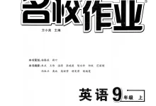 2027《名校作业》(9年级上)(英语)(人教武汉版)-学吧网